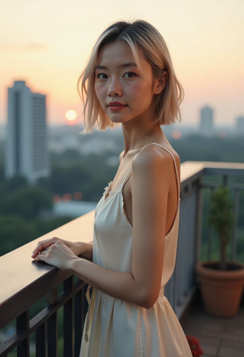 河边简易译站的木桌